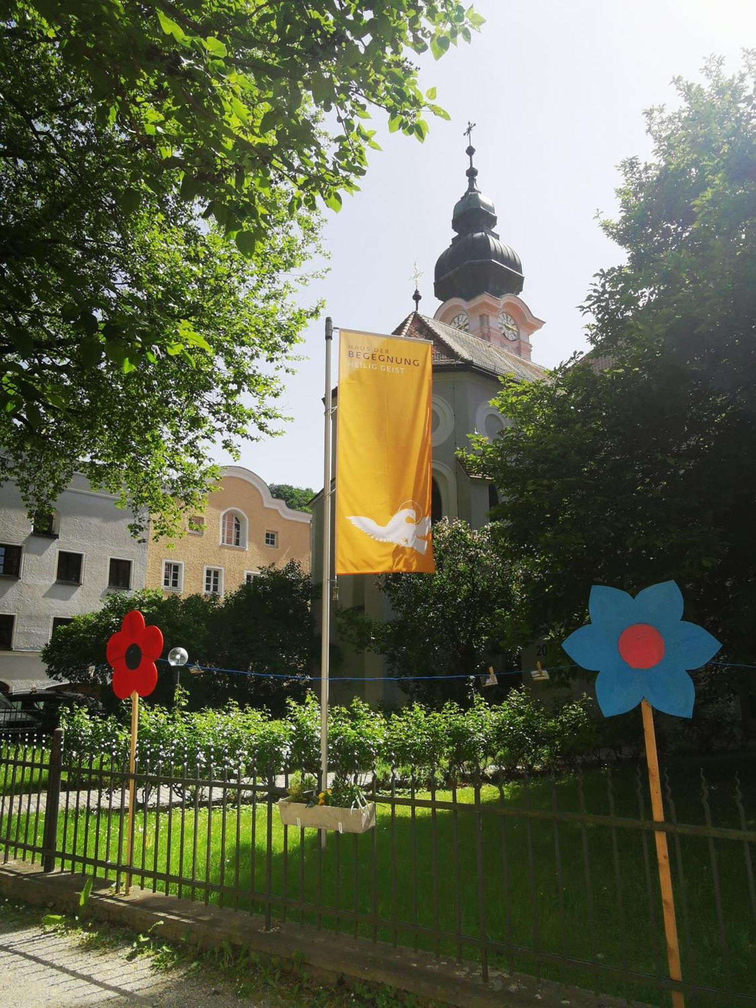 Haus Der Begegnung Heilig Geist Hotell Burghausen Exteriör bild